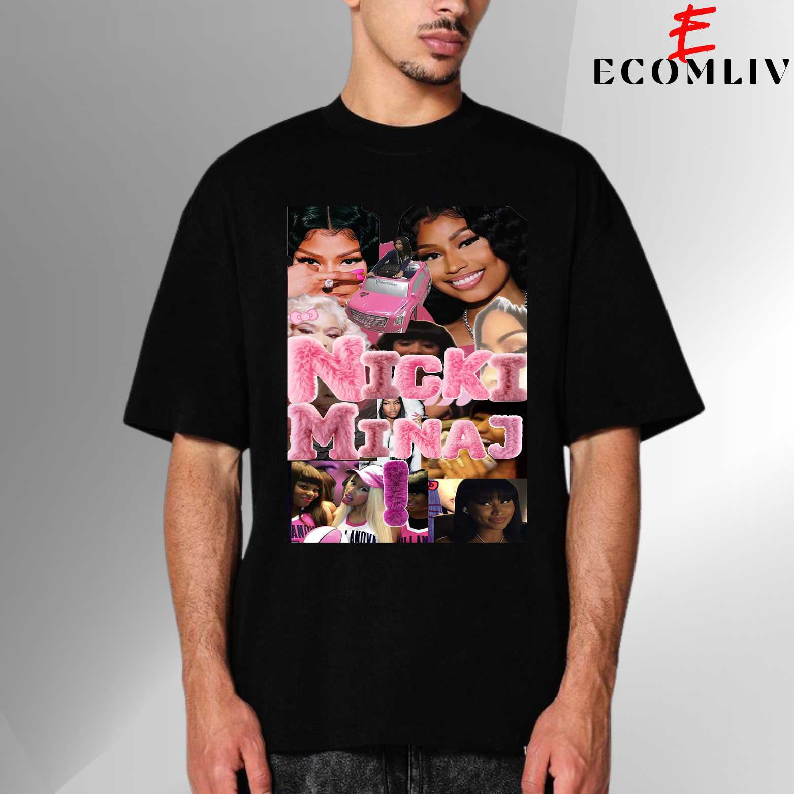 Nicki Minaj Unisex T-Shirt, Rap Queen Streetwear, Hip Hop Graphic Tee